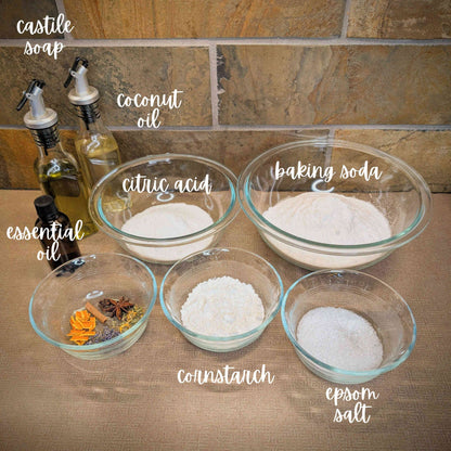 all natural bath bomb ingredients