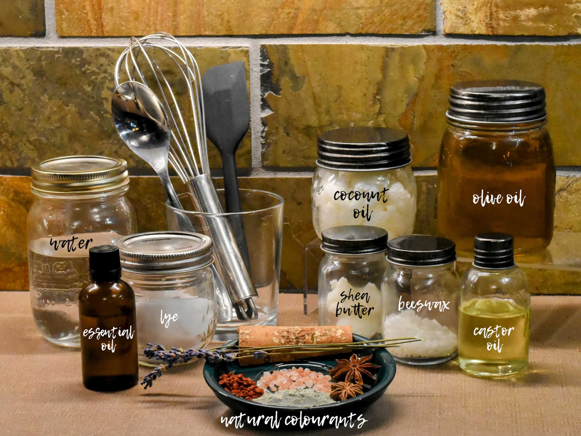 all natural vegan soap ingredients